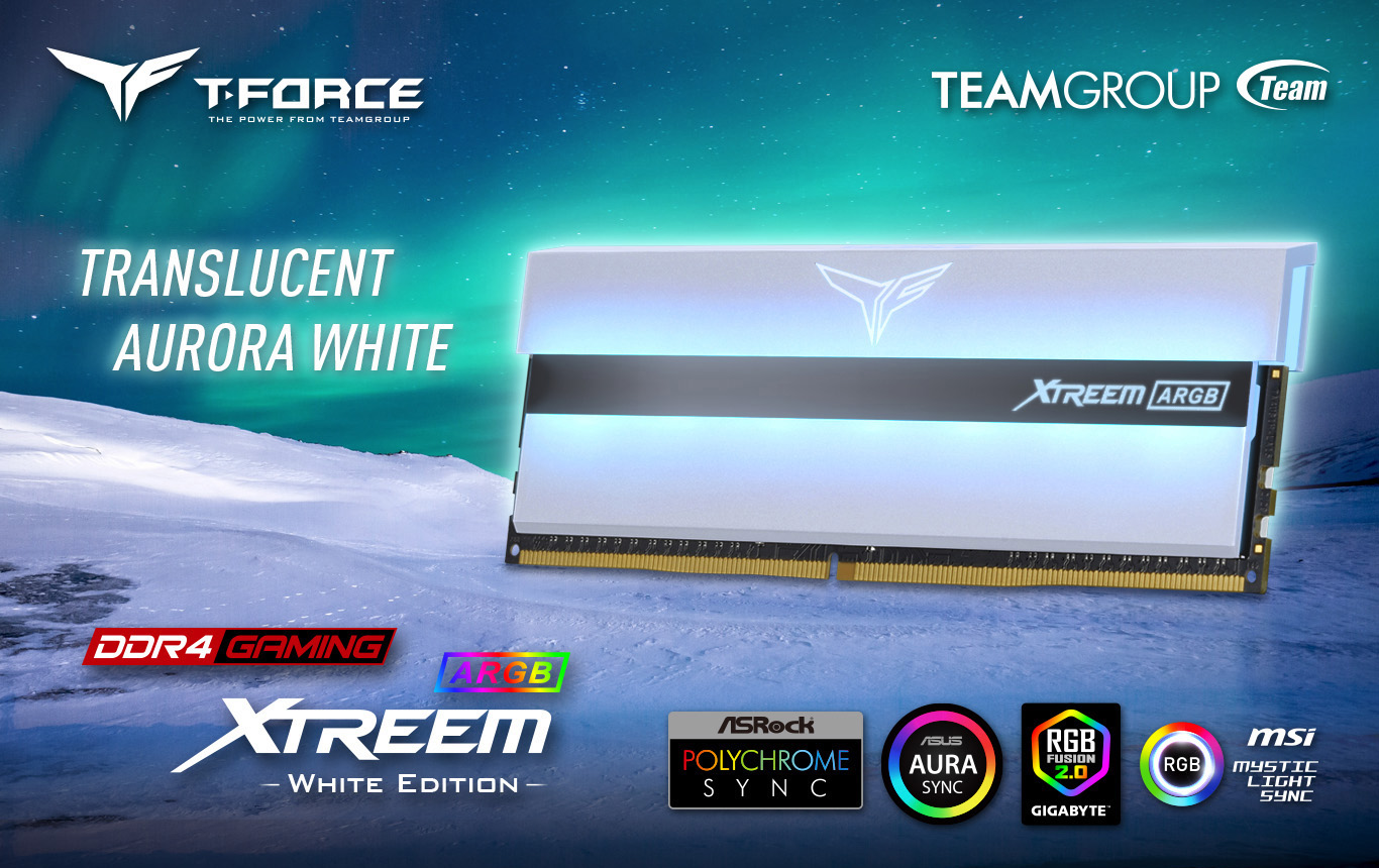 Team T-Force XTREEM ARGB 16GB (2 x 8GB) 288-Pin PC RAM DDR4 3600 